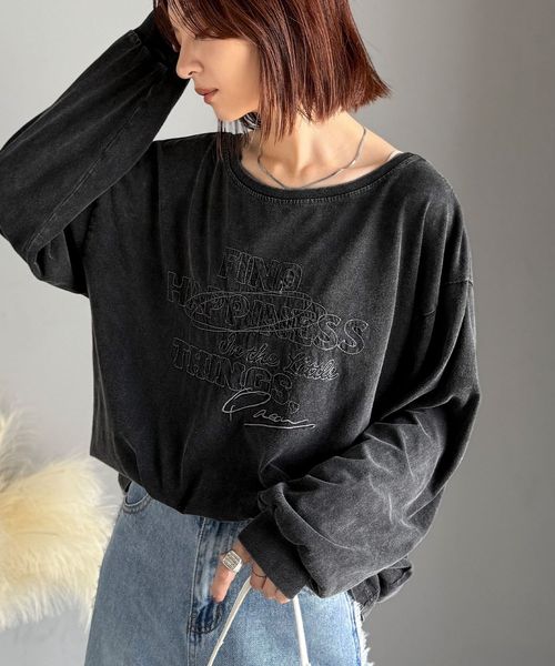 classical elf 今っぽ可愛い。綿100%前後2WAYワイドネックロンTEE(長袖)ce1260494 シルバー S ウィメンズインナー_CE クラシカルエルフ 588461 and ST アンドエスティ(旧ドットエスティ) classical elf 今っぽ可愛い。綿100%前後2WAYワイドネックロンTEE(長袖)ce1260494 シルバー S ウィメンズインナー_CE クラシカルエルフ 588461 and ST アンドエスティ(旧ドットエスティ)
