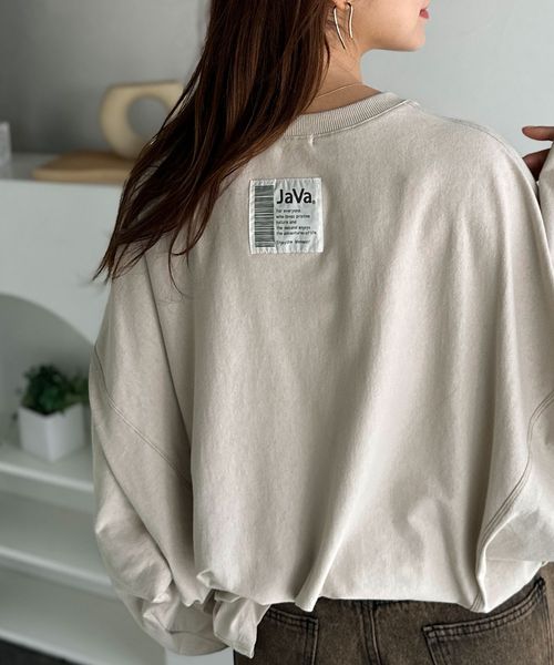 classical elf 《JaVaジャバコラボ》綿100%ドルマンスリーブカットロンTEE(長袖)jv1260489 ライトグレー M ウィメンズインナー_JV クラシカルエルフ 588467 and ST アンドエスティ(旧ドットエスティ) classical elf 《JaVaジャバコラボ》綿100%ドルマンスリーブカットロンTEE(長袖)jv1260489 ライトグレー M ウィメンズインナー_JV クラシカルエルフ 588467 and ST アンドエスティ(旧ドットエスティ)