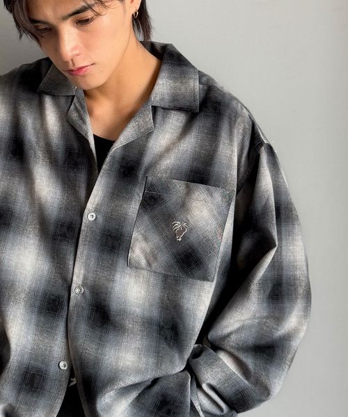 classical elf 【Classical Origin】ヴィンテージ風チェック柄オープンカラーシャツco1010024 ライトブルー M メンズインナー_CE クラシカルエルフ 591021 and ST アンドエスティ(旧ドットエスティ) classical elf 【Classical Origin】ヴィンテージ風チェック柄オープンカラーシャツco1010024 ライトブルー M メンズインナー_CE クラシカルエルフ 591021 and ST アンドエスティ(旧ドットエスティ)