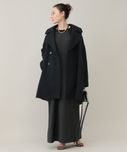 極美品✨ 22AW カレンソロジー メルトンオーバーピーコート 濃紺 38