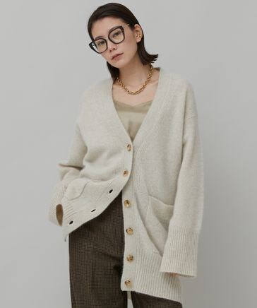 ヤクボクシーニットカーディガン | [公式]カレンソロジー（Curensology  