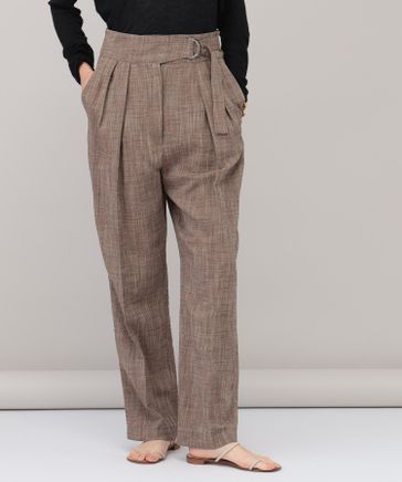 BARENA VENEZIA tuck PANTS テーパードパンツ
