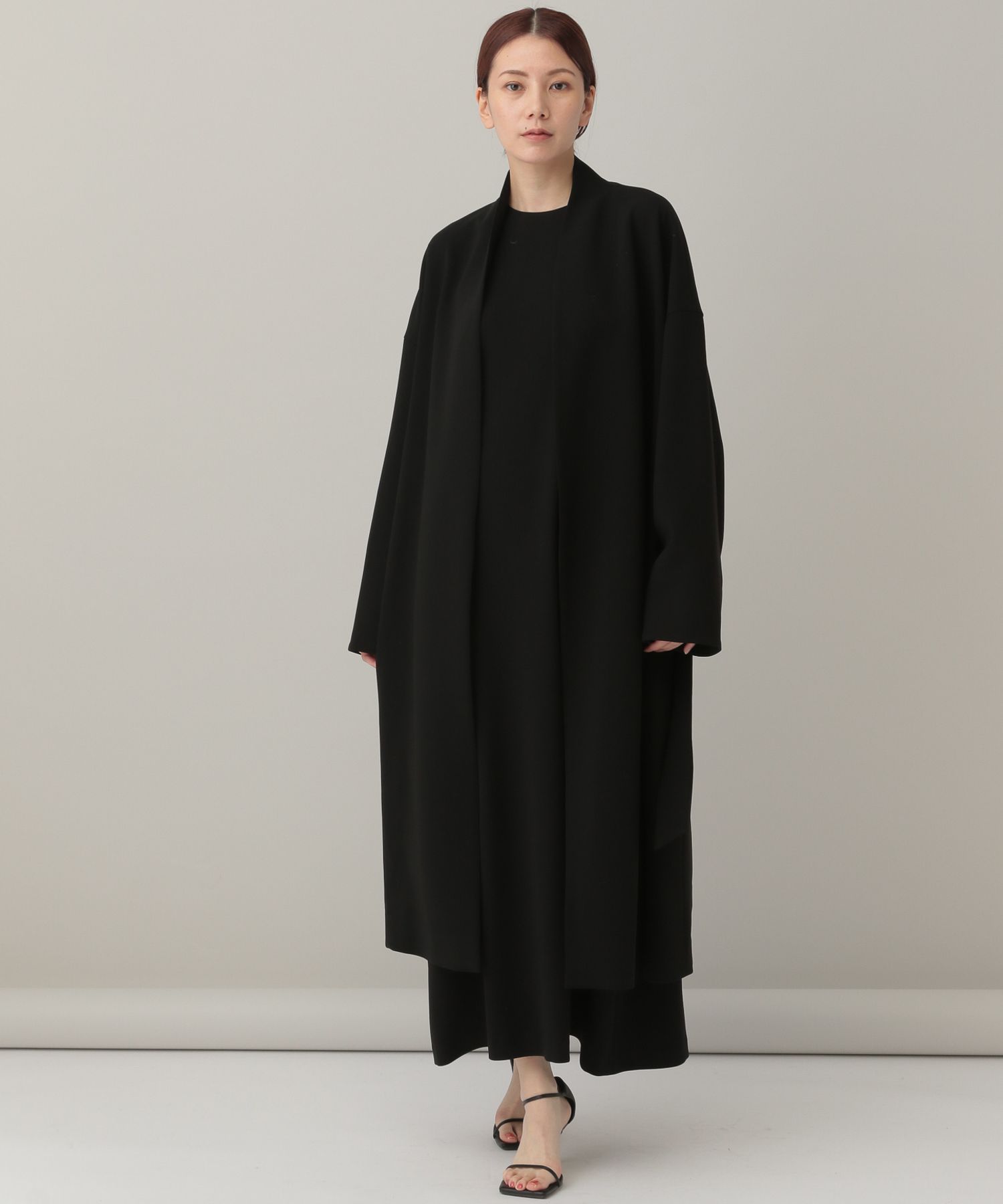 ヨウジヤマモト 09AW 抜染 ケルベロス リバーシブル ガウンコート