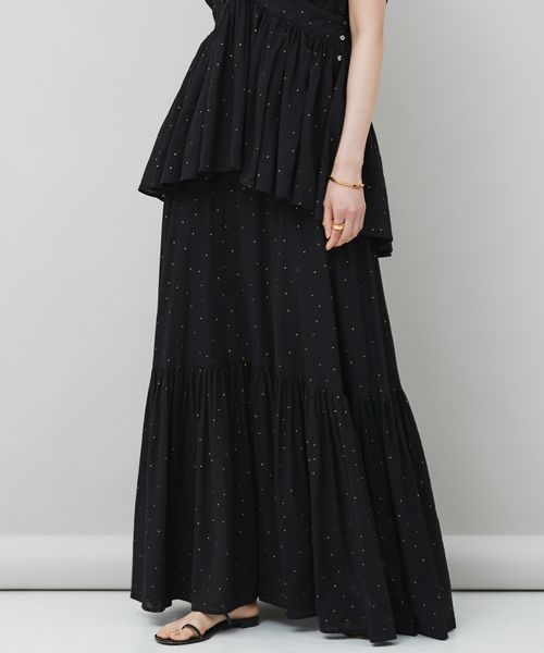 curensology ドットマキシロングスカート
