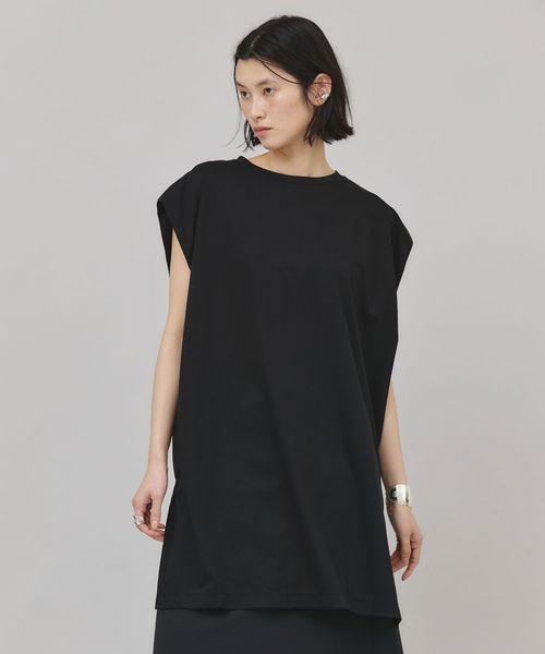 Curensology タックスリーブTシャツ ブラック FREE ウィメンズインナー カレンソロジー 492091 and ST アンドエスティ(旧ドットエスティ) Curensology タックスリーブTシャツ ブラック FREE ウィメンズインナー カレンソロジー 492091 and ST アンドエスティ(旧ドットエスティ)