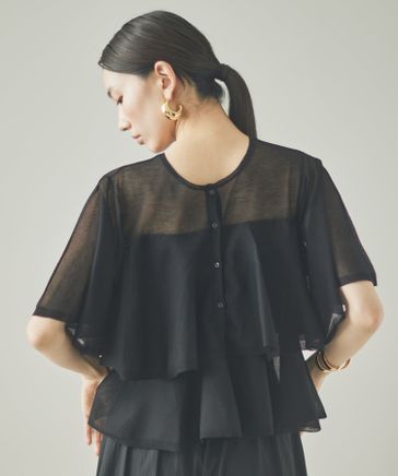 美品 Curensology カレンソロジーシアーニットプルオーバー