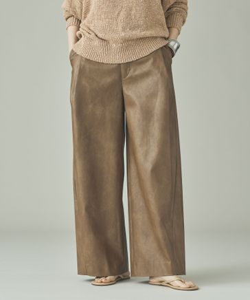 先行予約】ヴィンテージフェイクレザーパンツ | [公式]カレンソロジー