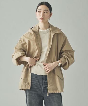 先行予約】ナイロンラミーフードブルゾン | [公式]カレンソロジー