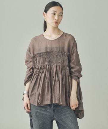 ひろ　美品✨カレンソロジー　25ss ハンドタック　ブラウス　2025年 先行予約】ハンドタックブラウス | [公式]カレンソロジー（Curensology