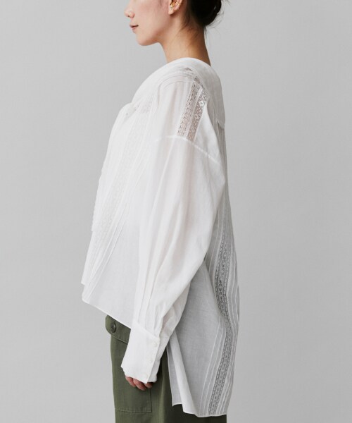 Curensology コットンセーラーカラーブラウス - www.toyota-gap.fr