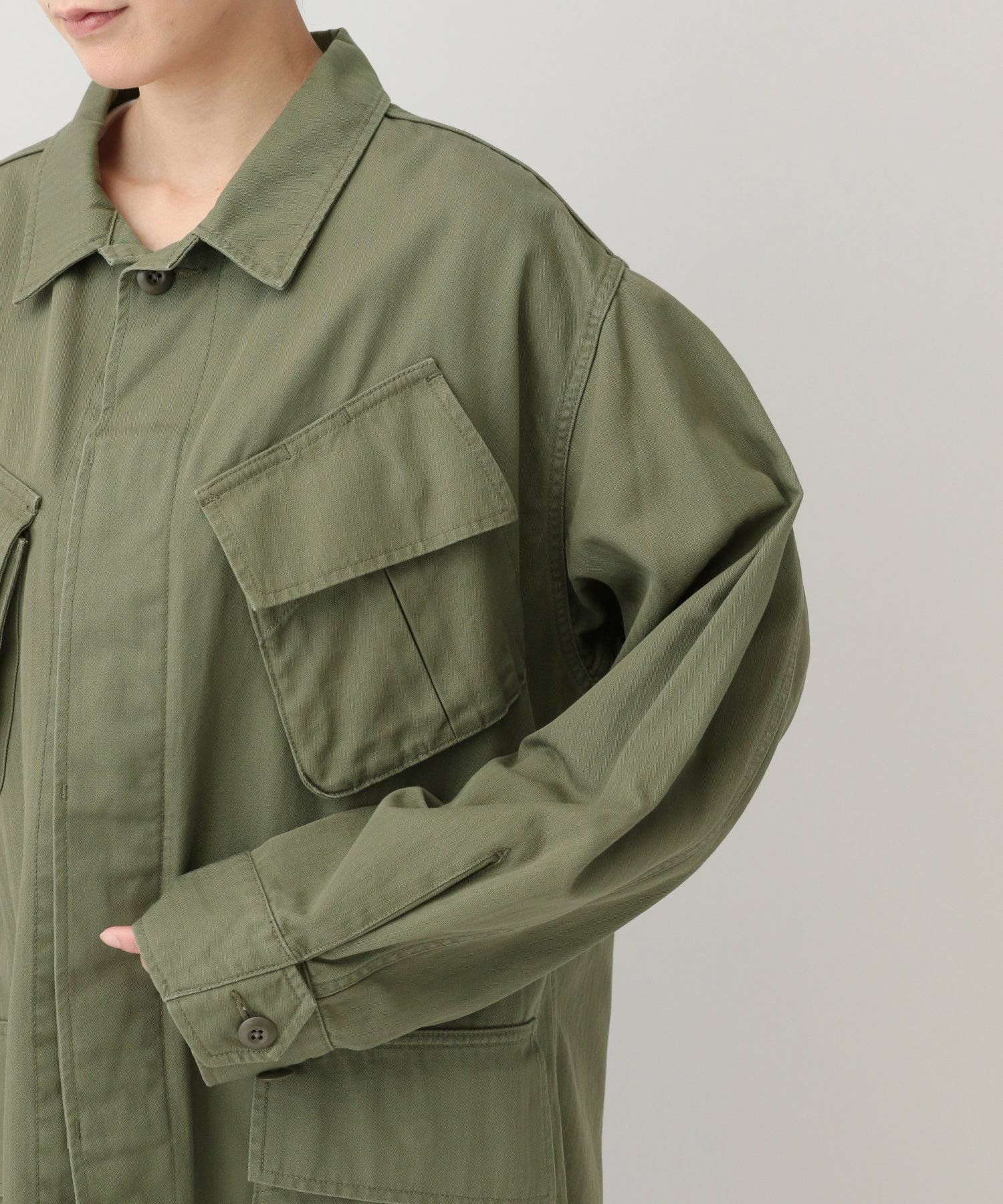 ショッピング超安い Curensology &RC Fatigue Jacket ジャケット