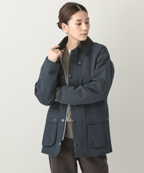 クーポン対象外】 値下げ！バブアーBarbour BEDALE 36/ネイビー 2LAYER