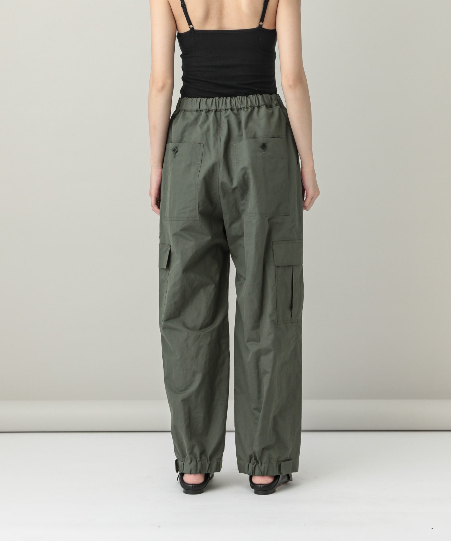 The Newhouse Marylebone Wide Pant ブラック S-