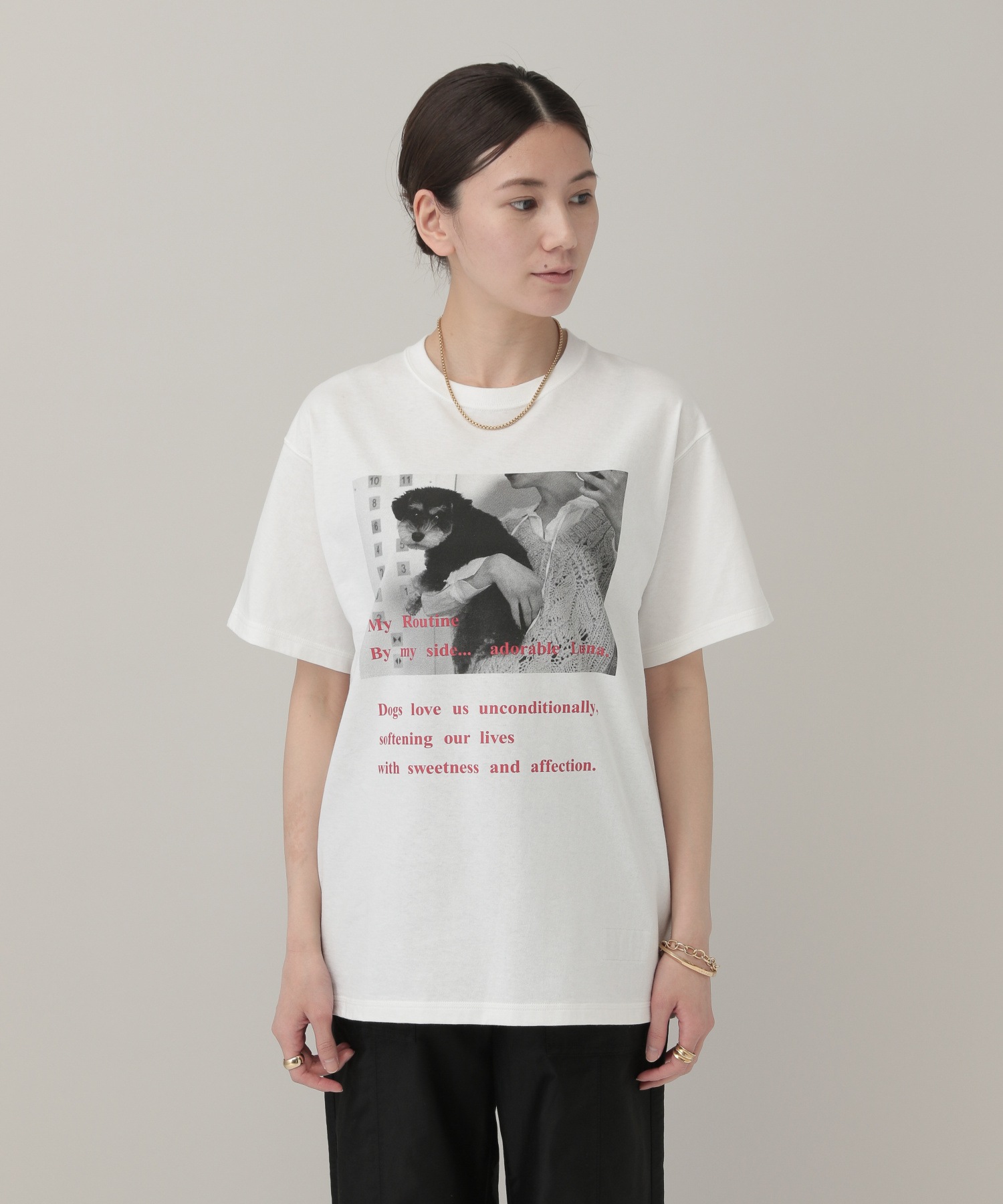 Curensology(カレンソロジー)/LOVE DOG BIG Tシャツ - Tシャツ