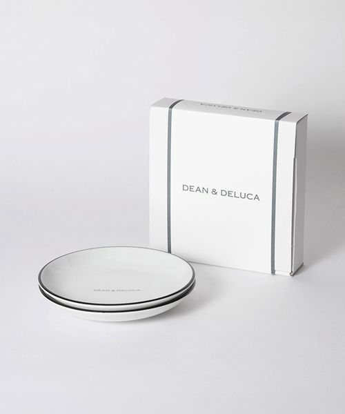 DEAN & DELUCA プレートBlack Line 19cm2枚入り テーブルウェア ホワイト FREE ディーンアンドデルーカ 574469 and ST アンドエスティ(旧ドットエスティ) DEAN & DELUCA プレートBlack Line 19cm2枚入り テーブルウェア ホワイト FREE ディーンアンドデルーカ 574469 and ST アンドエスティ(旧ドットエスティ)