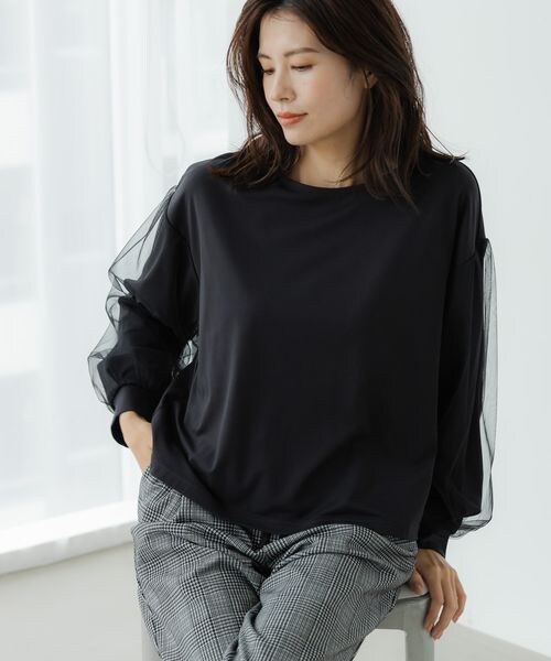 チュールコンビポンチプルオーバー | [公式]エルーラ （Elura）通販 