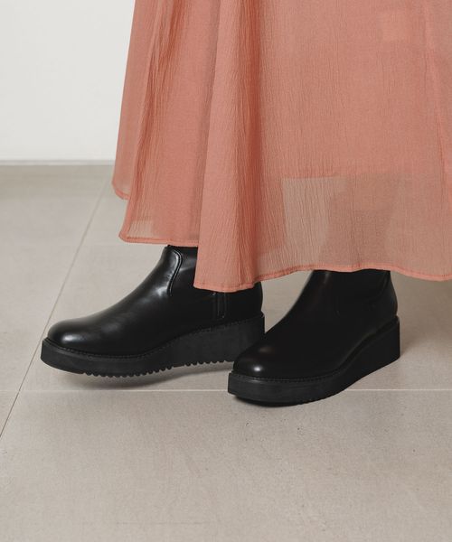 Elura ソフトFIT軽量厚底ブーツ ブラック M ウィメンズグッズ エルーラ 146749 ドットエスティ 40代 50代 60代 レディース 婦人服 通勤服 オフィスカジュアル きれいめ 低身長 小柄 二の腕 美脚 体系カバー 着痩せ 太め ぽっちゃり Elura ソフトFIT軽量厚底ブーツ ブラック M ウィメンズグッズ エルーラ 146749 ドットエスティ 40代 50代 60代 レディース 婦人服 通勤服 オフィスカジュアル きれいめ 低身長 小柄 二の腕 美脚 体系カバー 着痩せ 太め ぽっちゃり