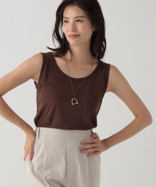 Elura リブタンクトップ ブラウン M ウィメンズインナー エルーラ 147913 ドットエスティ 40代 50代 60代 レディース 婦人服 通勤服 オフィスカジュアル きれいめ 低身長 小柄 二の腕 美脚 体系カバー 着痩せ 太め ぽっちゃり Elura リブタンクトップ ブラウン M ウィメンズインナー エルーラ 147913 ドットエスティ 40代 50代 60代 レディース 婦人服 通勤服 オフィスカジュアル きれいめ 低身長 小柄 二の腕 美脚 体系カバー 着痩せ 太め ぽっちゃり