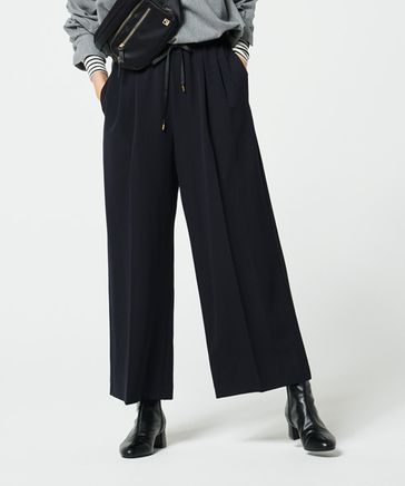 【楽天市場】ワイドパンツ トールサイズ レディース 高身長 ストレッチ デニム ワイド パンツ 股下83cm ゆったり 体型カバー 美脚 ボトムス  ズボン ウォッシュドネイビー/ネイビー ワンウォッシュ /ライトブルー ウエスト64/67/68cm ニッセン nissen : ニッセン 
