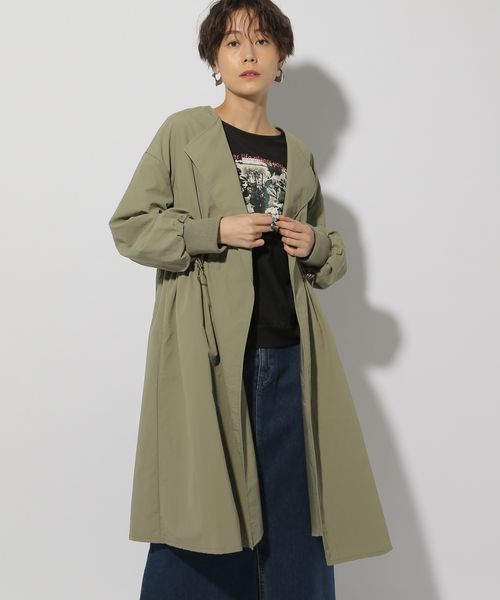 ノーカラーグログランコート | [公式]エルーラ （Elura）通販