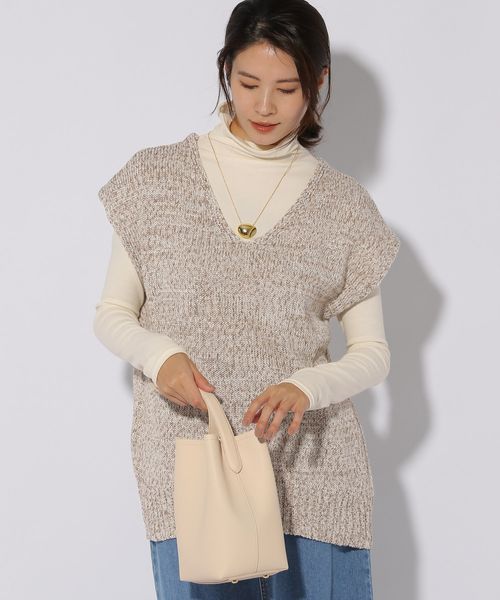 Elura ミックスカラーベスト ブラウン FREE ウィメンズインナー エルーラ 286642 ドットエスティ 40代 50代 60代 レディース 婦人服 通勤服 オフィスカジュアル きれいめ 低身長 小柄 二の腕 美脚 体系カバー 着痩せ 太め ぽっちゃり Elura ミックスカラーベスト ブラウン FREE ウィメンズインナー エルーラ 286642 ドットエスティ 40代 50代 60代 レディース 婦人服 通勤服 オフィスカジュアル きれいめ 低身長 小柄 二の腕 美脚 体系カバー 着痩せ 太め ぽっちゃり
