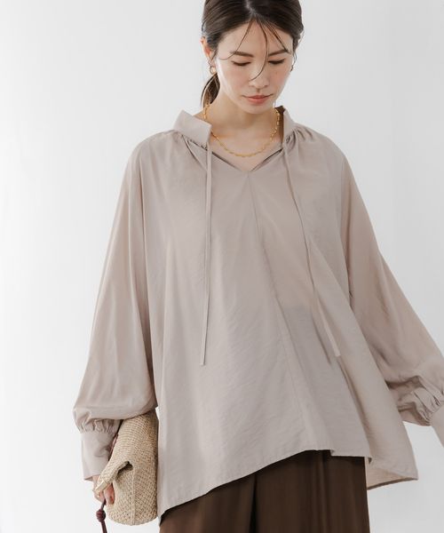 Elura 〈シワになりにくい〉アイロンいらずセミシアブラウス ベージュ S ウィメンズインナー エルーラ 316579 ドットエスティ 40代 50代 60代 レディース 婦人服 通勤服 オフィスカジュアル きれいめ 低身長 小柄 二の腕 美脚 体系カバー 着痩せ 太め ぽっちゃり Elura 〈シワになりにくい〉アイロンいらずセミシアブラウス ベージュ S ウィメンズインナー エルーラ 316579 ドットエスティ 40代 50代 60代 レディース 婦人服 通勤服 オフィスカジュアル きれいめ 低身長 小柄 二の腕 美脚 体系カバー 着痩せ 太め ぽっちゃり