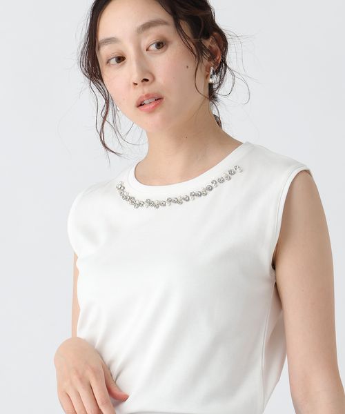 Elura サマ見えビジューTシャツ ホワイト FREE ウィメンズインナー エルーラ 318898 ドットエスティ 40代 50代 60代 レディース 婦人服 通勤服 オフィスカジュアル きれいめ 低身長 小柄 二の腕 美脚 体系カバー 着痩せ 太め ぽっちゃり Elura サマ見えビジューTシャツ ホワイト FREE ウィメンズインナー エルーラ 318898 ドットエスティ 40代 50代 60代 レディース 婦人服 通勤服 オフィスカジュアル きれいめ 低身長 小柄 二の腕 美脚 体系カバー 着痩せ 太め ぽっちゃり