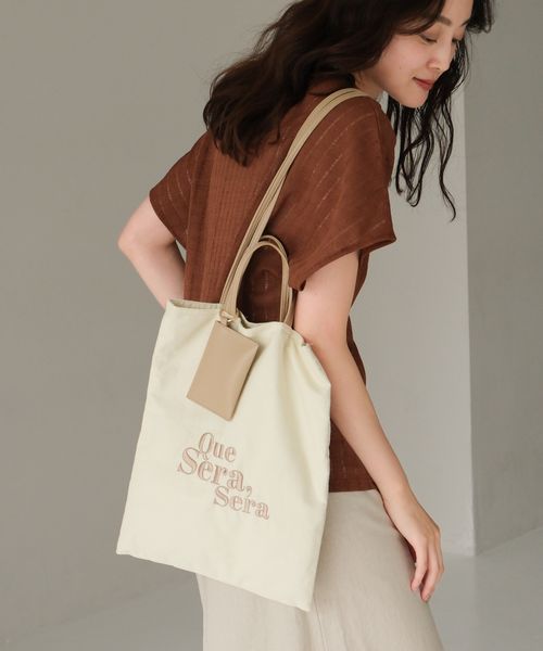 Elura 刺繍トートバッグ ホワイト ウィメンズグッズ エルーラ 321111 ドットエスティ 40代 50代 60代 レディース 婦人服 通勤服 オフィスカジュアル きれいめ 低身長 小柄 二の腕 美脚 体系カバー 着痩せ 太め ぽっちゃり Elura 刺繍トートバッグ ホワイト ウィメンズグッズ エルーラ 321111 ドットエスティ 40代 50代 60代 レディース 婦人服 通勤服 オフィスカジュアル きれいめ 低身長 小柄 二の腕 美脚 体系カバー 着痩せ 太め ぽっちゃり