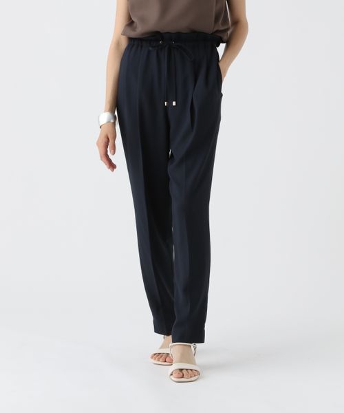 Elura サラサラリラクシーテーパードパンツ<低身長サイズあり> ネイビー L ウィメンズボトムス エルーラ 321522 ドットエスティ 40代 50代 60代 レディース 婦人服 通勤服 オフィスカジュアル きれいめ 低身長 小柄 二の腕 美脚 体系カバー 着痩せ 太め ぽっちゃり Elura サラサラリラクシーテーパードパンツ<低身長サイズあり> ネイビー L ウィメンズボトムス エルーラ 321522 ドットエスティ 40代 50代 60代 レディース 婦人服 通勤服 オフィスカジュアル きれいめ 低身長 小柄 二の腕 美脚 体系カバー 着痩せ 太め ぽっちゃり
