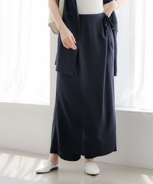 Elura 【イージーケア】サラサラリラクシーナロー風パンツ<低身長サイズあり> ネイビー L ウィメンズボトムス エルーラ 321523 ドットエスティ 40代 50代 60代 レディース 婦人服 通勤服 オフィスカジュアル きれいめ 低身長 小柄 二の腕 美脚 体系カバー 着痩せ 太め ぽっちゃり Elura 【イージーケア】サラサラリラクシーナロー風パンツ<低身長サイズあり> ネイビー L ウィメンズボトムス エルーラ 321523 ドットエスティ 40代 50代 60代 レディース 婦人服 通勤服 オフィスカジュアル きれいめ 低身長 小柄 二の腕 美脚 体系カバー 着痩せ 太め ぽっちゃり