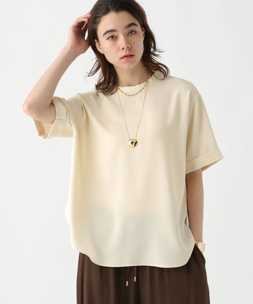 Elura 【UVカット】サラサラリラクシー2WAYブラウス オフホワイト L ウィメンズインナー エルーラ 321526 ドットエスティ 40代 50代 60代 レディース 婦人服 通勤服 オフィスカジュアル きれいめ 低身長 小柄 二の腕 美脚 体系カバー 着痩せ 太め ぽっちゃり Elura 【UVカット】サラサラリラクシー2WAYブラウス オフホワイト L ウィメンズインナー エルーラ 321526 ドットエスティ 40代 50代 60代 レディース 婦人服 通勤服 オフィスカジュアル きれいめ 低身長 小柄 二の腕 美脚 体系カバー 着痩せ 太め ぽっちゃり