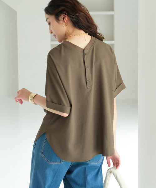 Elura 【UVカット】サラサラリラクシー2WAYブラウス ブラウン M ウィメンズインナー エルーラ 321526 ドットエスティ 40代 50代 60代 レディース 婦人服 通勤服 オフィスカジュアル きれいめ 低身長 小柄 二の腕 美脚 体系カバー 着痩せ 太め ぽっちゃり Elura 【UVカット】サラサラリラクシー2WAYブラウス ブラウン M ウィメンズインナー エルーラ 321526 ドットエスティ 40代 50代 60代 レディース 婦人服 通勤服 オフィスカジュアル きれいめ 低身長 小柄 二の腕 美脚 体系カバー 着痩せ 太め ぽっちゃり