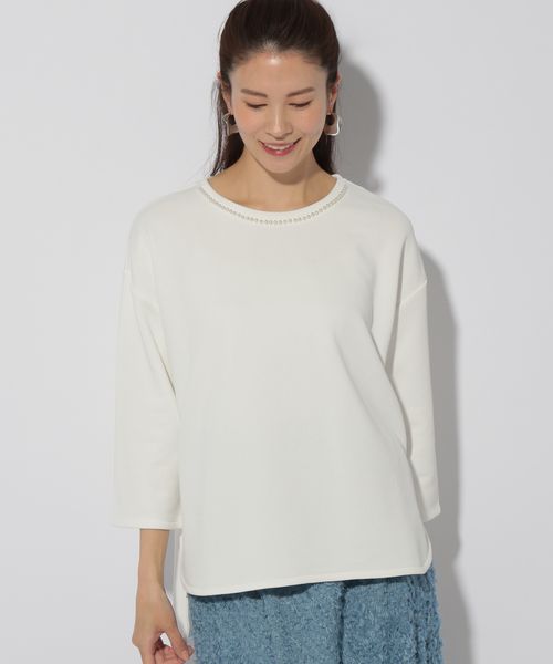 Elura ミニ裏毛オフショルプルオーバー ホワイト FREE ウィメンズインナー エルーラ 321610 ドットエスティ 40代 50代 60代 レディース 婦人服 通勤服 オフィスカジュアル きれいめ 低身長 小柄 二の腕 美脚 体系カバー 着痩せ 太め ぽっちゃり Elura ミニ裏毛オフショルプルオーバー ホワイト FREE ウィメンズインナー エルーラ 321610 ドットエスティ 40代 50代 60代 レディース 婦人服 通勤服 オフィスカジュアル きれいめ 低身長 小柄 二の腕 美脚 体系カバー 着痩せ 太め ぽっちゃり