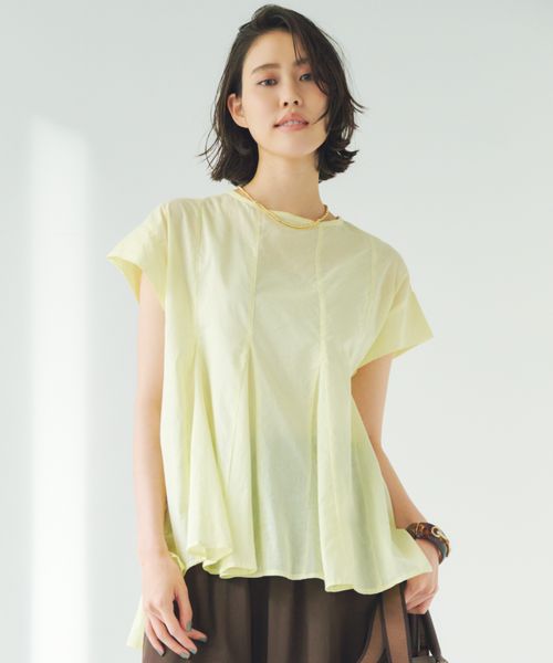 Elura ボイルタックブラウス イエロー FREE ウィメンズインナー エルーラ 321641 ドットエスティ 40代 50代 60代 レディース 婦人服 通勤服 オフィスカジュアル きれいめ 低身長 小柄 二の腕 美脚 体系カバー 着痩せ 太め ぽっちゃり Elura ボイルタックブラウス イエロー FREE ウィメンズインナー エルーラ 321641 ドットエスティ 40代 50代 60代 レディース 婦人服 通勤服 オフィスカジュアル きれいめ 低身長 小柄 二の腕 美脚 体系カバー 着痩せ 太め ぽっちゃり