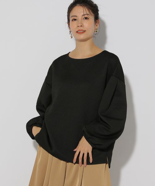 Elura ふくれ幾何柄プルオーバー ブラック FREE ウィメンズインナー エルーラ 323557 ドットエスティ 40代 50代 60代 レディース 婦人服 通勤服 オフィスカジュアル きれいめ 低身長 小柄 二の腕 美脚 体系カバー 着痩せ 太め ぽっちゃり Elura ふくれ幾何柄プルオーバー ブラック FREE ウィメンズインナー エルーラ 323557 ドットエスティ 40代 50代 60代 レディース 婦人服 通勤服 オフィスカジュアル きれいめ 低身長 小柄 二の腕 美脚 体系カバー 着痩せ 太め ぽっちゃり