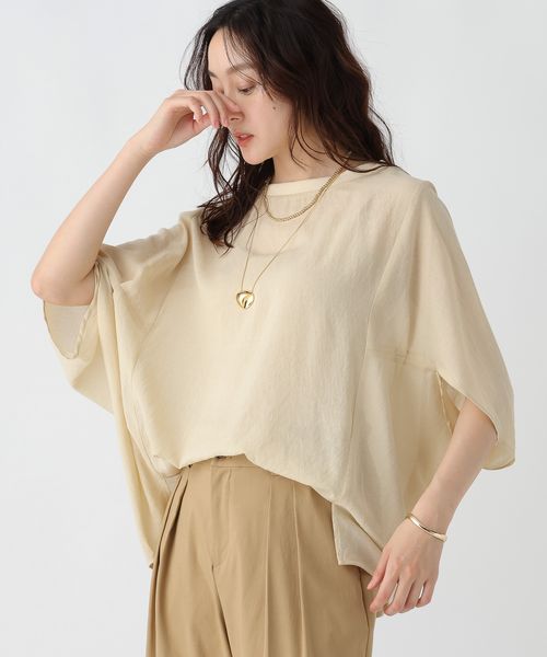 Elura シアーメランジプルオーバー イエロー L ウィメンズインナー エルーラ 324909 ドットエスティ 40代 50代 60代 レディース 婦人服 通勤服 オフィスカジュアル きれいめ 低身長 小柄 二の腕 美脚 体系カバー 着痩せ 太め ぽっちゃり Elura シアーメランジプルオーバー イエロー L ウィメンズインナー エルーラ 324909 ドットエスティ 40代 50代 60代 レディース 婦人服 通勤服 オフィスカジュアル きれいめ 低身長 小柄 二の腕 美脚 体系カバー 着痩せ 太め ぽっちゃり