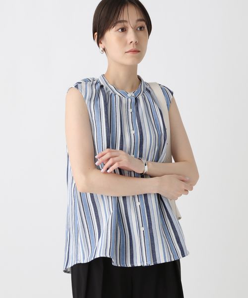 Elura マルチストライプブラウス ブルー FREE ウィメンズインナー エルーラ 414148 ドットエスティ 40代 50代 60代 レディース 婦人服 通勤服 オフィスカジュアル きれいめ 低身長 小柄 二の腕 美脚 体系カバー 着痩せ 太め ぽっちゃり Elura マルチストライプブラウス ブルー FREE ウィメンズインナー エルーラ 414148 ドットエスティ 40代 50代 60代 レディース 婦人服 通勤服 オフィスカジュアル きれいめ 低身長 小柄 二の腕 美脚 体系カバー 着痩せ 太め ぽっちゃり