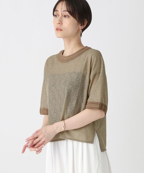 Elura 柄リブからみプルオーバー ブラウン FREE ウィメンズインナー エルーラ 414150 ドットエスティ 40代 50代 60代 レディース 婦人服 通勤服 オフィスカジュアル きれいめ 低身長 小柄 二の腕 美脚 体系カバー 着痩せ 太め ぽっちゃり Elura 柄リブからみプルオーバー ブラウン FREE ウィメンズインナー エルーラ 414150 ドットエスティ 40代 50代 60代 レディース 婦人服 通勤服 オフィスカジュアル きれいめ 低身長 小柄 二の腕 美脚 体系カバー 着痩せ 太め ぽっちゃり