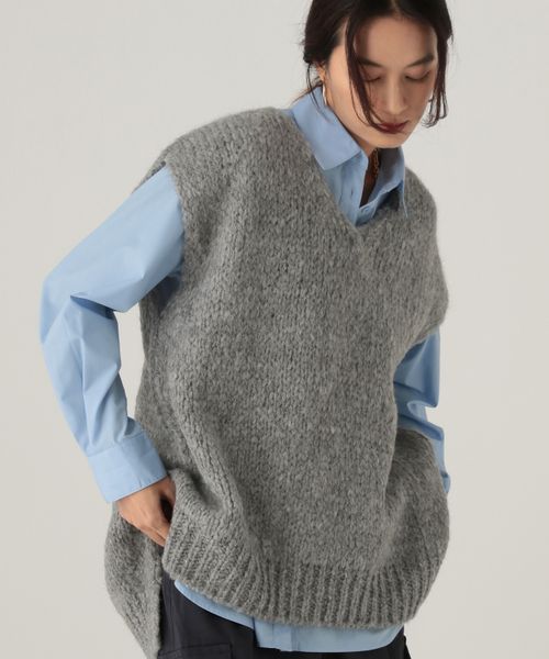 Elura Vネックモヘア混ベスト ライトグレー FREE ウィメンズインナー エルーラ 431297 ドットエスティ 40代 50代 60代 レディース 婦人服 通勤服 オフィスカジュアル きれいめ 低身長 小柄 二の腕 美脚 体系カバー 着痩せ 太め ぽっちゃり Elura Vネックモヘア混ベスト ライトグレー FREE ウィメンズインナー エルーラ 431297 ドットエスティ 40代 50代 60代 レディース 婦人服 通勤服 オフィスカジュアル きれいめ 低身長 小柄 二の腕 美脚 体系カバー 着痩せ 太め ぽっちゃり