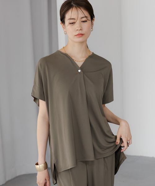 Elura サマーイージケアプリーツプルオーバー カーキ M ウィメンズインナー エルーラ 450753 ドットエスティ 40代 50代 60代 レディース 婦人服 通勤服 オフィスカジュアル きれいめ 低身長 小柄 二の腕 美脚 体系カバー 着痩せ 太め ぽっちゃり Elura サマーイージケアプリーツプルオーバー カーキ M ウィメンズインナー エルーラ 450753 ドットエスティ 40代 50代 60代 レディース 婦人服 通勤服 オフィスカジュアル きれいめ 低身長 小柄 二の腕 美脚 体系カバー 着痩せ 太め ぽっちゃり