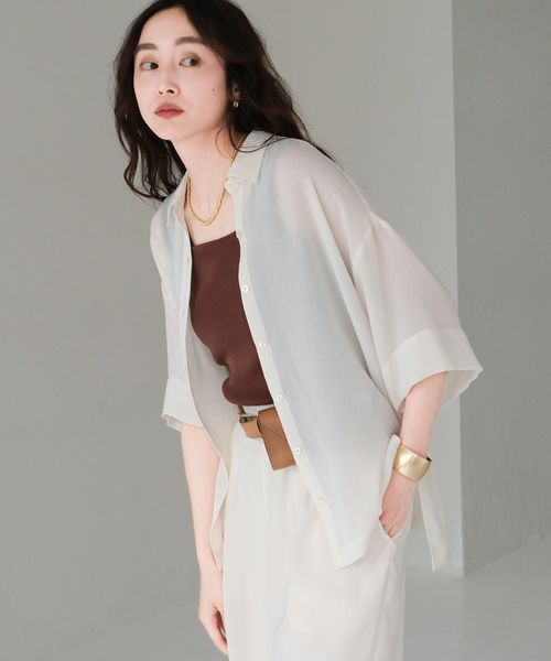 Elura サラサラサマー5分袖シャツ オフホワイト L ウィメンズインナー エルーラ 451129 ドットエスティ 40代 50代 60代 レディース 婦人服 通勤服 オフィスカジュアル きれいめ 低身長 小柄 二の腕 美脚 体系カバー 着痩せ 太め ぽっちゃり Elura サラサラサマー5分袖シャツ オフホワイト L ウィメンズインナー エルーラ 451129 ドットエスティ 40代 50代 60代 レディース 婦人服 通勤服 オフィスカジュアル きれいめ 低身長 小柄 二の腕 美脚 体系カバー 着痩せ 太め ぽっちゃり