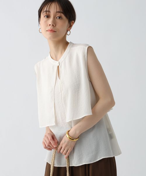Elura サラサラサマーケープノースリーブ オフホワイト FREE ウィメンズインナー エルーラ 451130 ドットエスティ 40代 50代 60代 レディース 婦人服 通勤服 オフィスカジュアル きれいめ 低身長 小柄 二の腕 美脚 体系カバー 着痩せ 太め ぽっちゃり Elura サラサラサマーケープノースリーブ オフホワイト FREE ウィメンズインナー エルーラ 451130 ドットエスティ 40代 50代 60代 レディース 婦人服 通勤服 オフィスカジュアル きれいめ 低身長 小柄 二の腕 美脚 体系カバー 着痩せ 太め ぽっちゃり