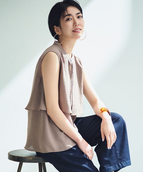 Elura サラサラサマーケープノースリーブ ブラウン FREE ウィメンズインナー エルーラ 451130 ドットエスティ 40代 50代 60代 レディース 婦人服 通勤服 オフィスカジュアル きれいめ 低身長 小柄 二の腕 美脚 体系カバー 着痩せ 太め ぽっちゃり Elura サラサラサマーケープノースリーブ ブラウン FREE ウィメンズインナー エルーラ 451130 ドットエスティ 40代 50代 60代 レディース 婦人服 通勤服 オフィスカジュアル きれいめ 低身長 小柄 二の腕 美脚 体系カバー 着痩せ 太め ぽっちゃり