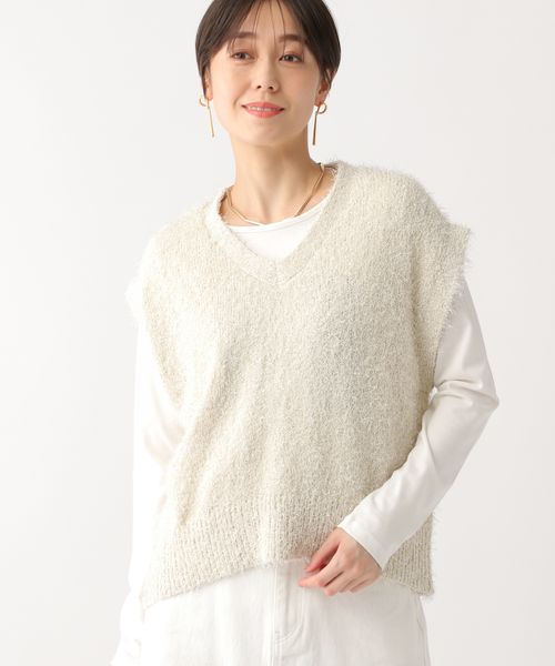 Elura フェザーヤーンベスト ホワイト FREE ウィメンズインナー エルーラ 452432 ドットエスティ 40代 50代 60代 レディース 婦人服 通勤服 オフィスカジュアル きれいめ 低身長 小柄 二の腕 美脚 体系カバー 着痩せ 太め ぽっちゃり Elura フェザーヤーンベスト ホワイト FREE ウィメンズインナー エルーラ 452432 ドットエスティ 40代 50代 60代 レディース 婦人服 通勤服 オフィスカジュアル きれいめ 低身長 小柄 二の腕 美脚 体系カバー 着痩せ 太め ぽっちゃり
