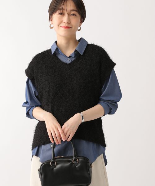 Elura フェザーヤーンベスト ブラック FREE ウィメンズインナー エルーラ 452432 ドットエスティ 40代 50代 60代 レディース 婦人服 通勤服 オフィスカジュアル きれいめ 低身長 小柄 二の腕 美脚 体系カバー 着痩せ 太め ぽっちゃり Elura フェザーヤーンベスト ブラック FREE ウィメンズインナー エルーラ 452432 ドットエスティ 40代 50代 60代 レディース 婦人服 通勤服 オフィスカジュアル きれいめ 低身長 小柄 二の腕 美脚 体系カバー 着痩せ 太め ぽっちゃり