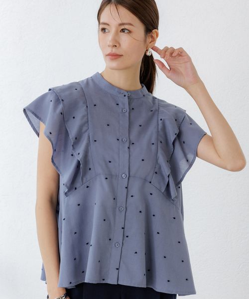 Elura 刺繍ドットブラウス ライトブルー FREE ウィメンズインナー エルーラ 491494 ドットエスティ 40代 50代 60代 レディース 婦人服 通勤服 オフィスカジュアル きれいめ 低身長 小柄 二の腕 美脚 体系カバー 着痩せ 太め ぽっちゃり Elura 刺繍ドットブラウス ライトブルー FREE ウィメンズインナー エルーラ 491494 ドットエスティ 40代 50代 60代 レディース 婦人服 通勤服 オフィスカジュアル きれいめ 低身長 小柄 二の腕 美脚 体系カバー 着痩せ 太め ぽっちゃり