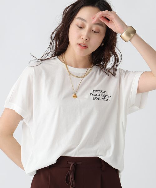 Elura セミハリ感刺繍Tシャツ ホワイト M ウィメンズインナー エルーラ 492839 ドットエスティ 40代 50代 60代 レディース 婦人服 通勤服 オフィスカジュアル きれいめ 低身長 小柄 二の腕 美脚 体系カバー 着痩せ 太め ぽっちゃり Elura セミハリ感刺繍Tシャツ ホワイト M ウィメンズインナー エルーラ 492839 ドットエスティ 40代 50代 60代 レディース 婦人服 通勤服 オフィスカジュアル きれいめ 低身長 小柄 二の腕 美脚 体系カバー 着痩せ 太め ぽっちゃり
