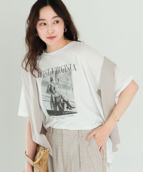 Elura セミハリ感フォトTシャツ ホワイト FREE ウィメンズインナー エルーラ 492840 ドットエスティ 40代 50代 60代 レディース 婦人服 通勤服 オフィスカジュアル きれいめ 低身長 小柄 二の腕 美脚 体系カバー 着痩せ 太め ぽっちゃり Elura セミハリ感フォトTシャツ ホワイト FREE ウィメンズインナー エルーラ 492840 ドットエスティ 40代 50代 60代 レディース 婦人服 通勤服 オフィスカジュアル きれいめ 低身長 小柄 二の腕 美脚 体系カバー 着痩せ 太め ぽっちゃり