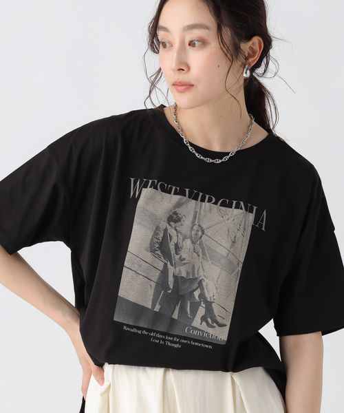 Elura セミハリ感フォトTシャツ ブラック FREE ウィメンズインナー エルーラ 492840 ドットエスティ 40代 50代 60代 レディース 婦人服 通勤服 オフィスカジュアル きれいめ 低身長 小柄 二の腕 美脚 体系カバー 着痩せ 太め ぽっちゃり Elura セミハリ感フォトTシャツ ブラック FREE ウィメンズインナー エルーラ 492840 ドットエスティ 40代 50代 60代 レディース 婦人服 通勤服 オフィスカジュアル きれいめ 低身長 小柄 二の腕 美脚 体系カバー 着痩せ 太め ぽっちゃり