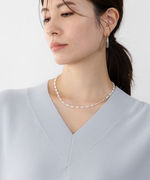 Elura つぶつぶチェーンネックレス ライトグレー ウィメンズグッズ エルーラ 494153 ドットエスティ 40代 50代 60代 レディース 婦人服 通勤服 オフィスカジュアル きれいめ 低身長 小柄 二の腕 美脚 体系カバー 着痩せ 太め ぽっちゃり Elura つぶつぶチェーンネックレス ライトグレー ウィメンズグッズ エルーラ 494153 ドットエスティ 40代 50代 60代 レディース 婦人服 通勤服 オフィスカジュアル きれいめ 低身長 小柄 二の腕 美脚 体系カバー 着痩せ 太め ぽっちゃり